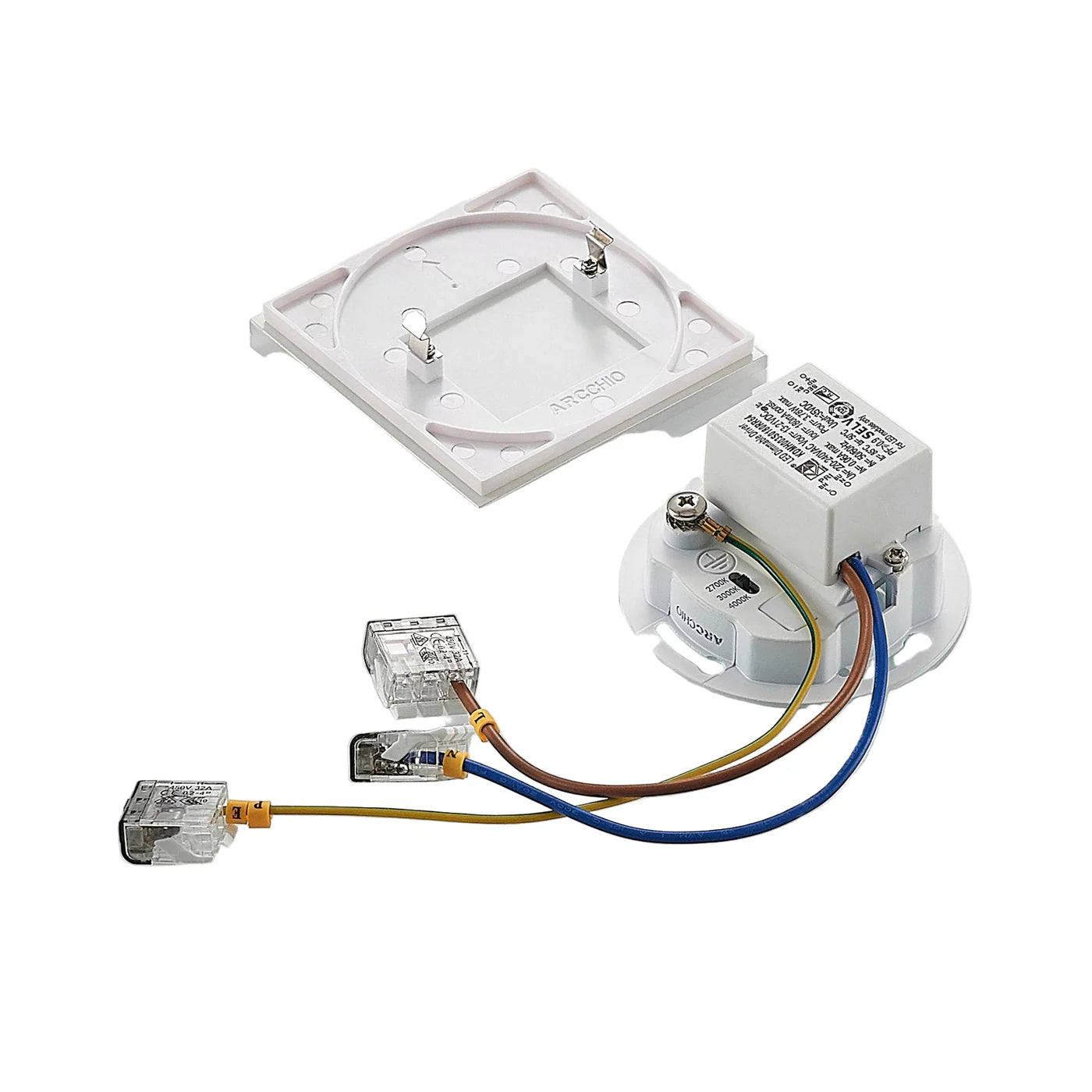 Wall Light Modern White Aluminum LED Panel