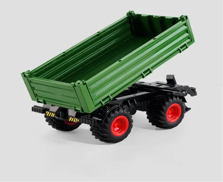 AGROTRAX – 1:24 Remote Control Electric Tractor Trailer with Lights
