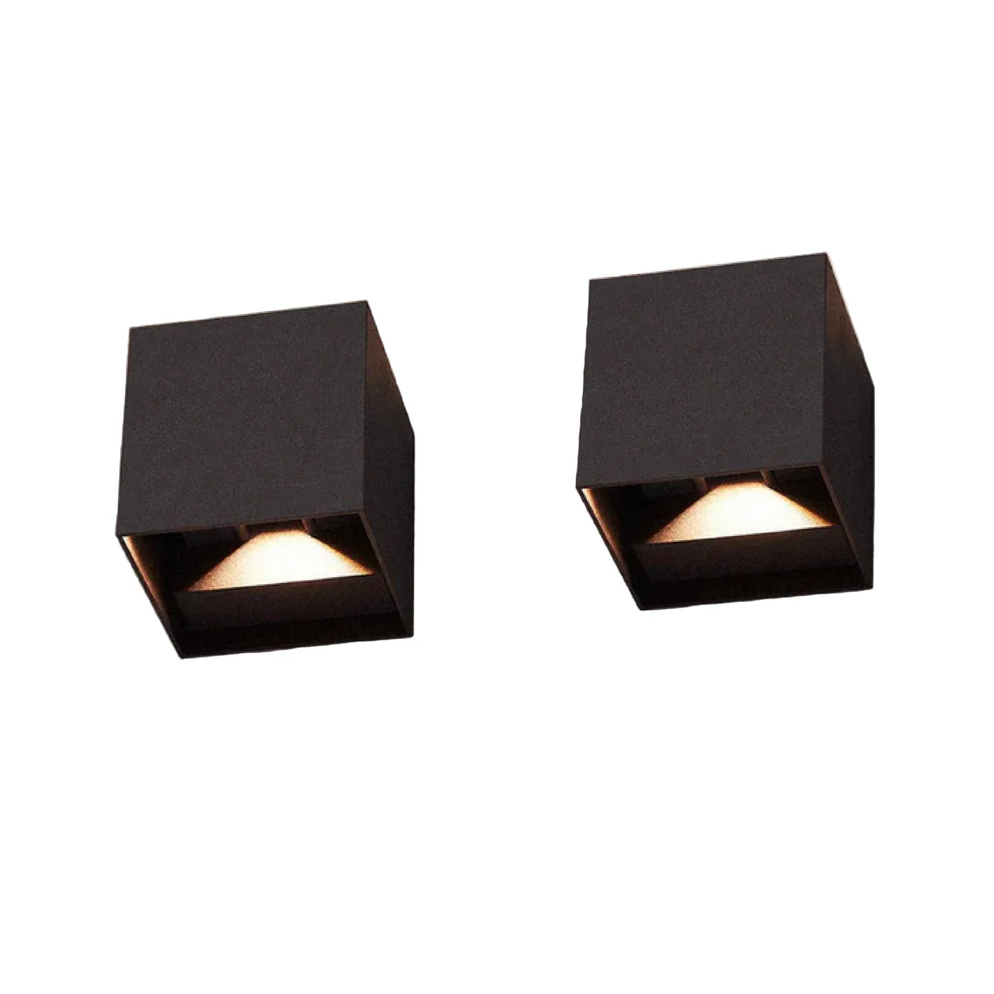 GlowCube LED Wall Light | Adjustable Brightness & Wireless Design for Home/Office