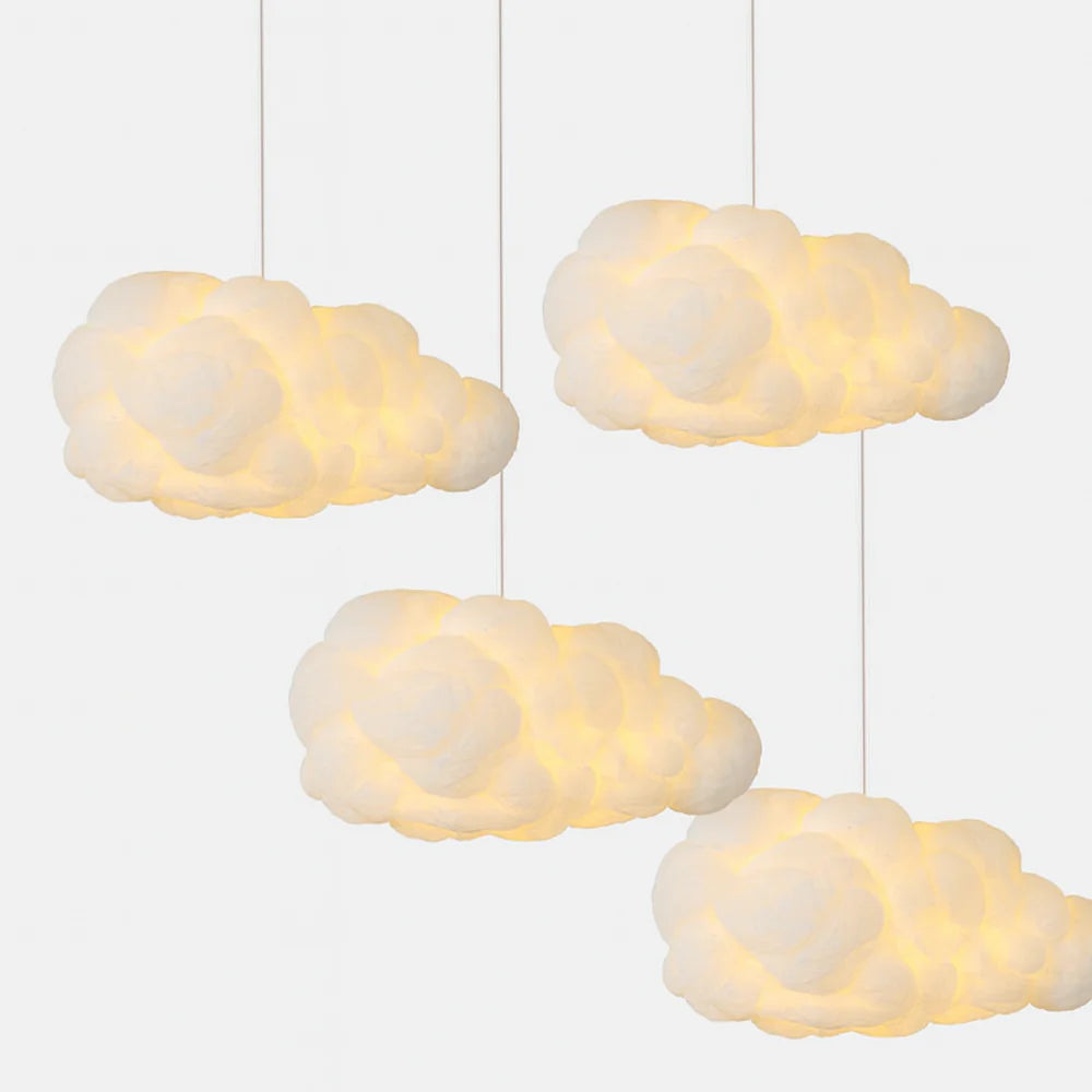 Luminous Aura: Modern White Pendant Ceiling Lights for Bedroom with Dual Shades for Stylish Illumination