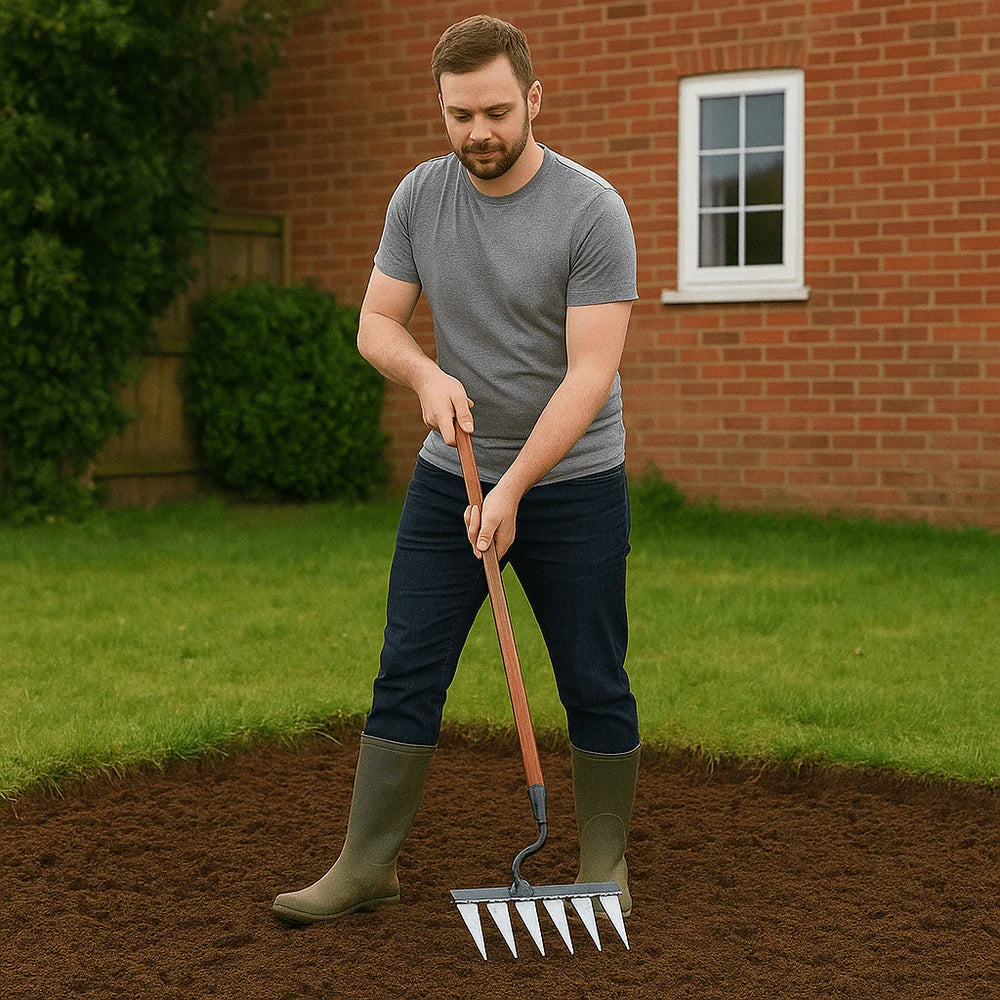 LawnLiberator Steel Rake